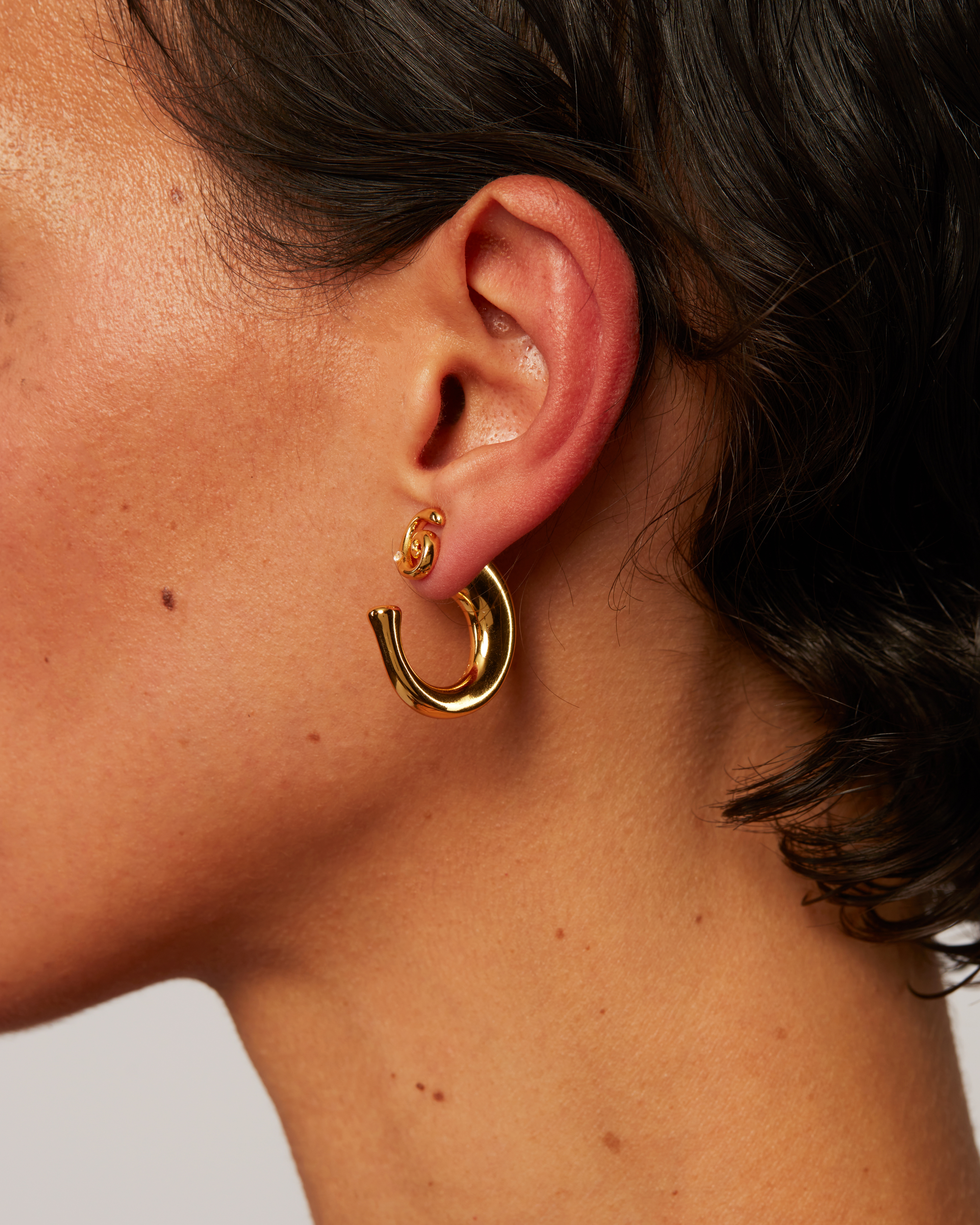 Gold Hoop Earrings